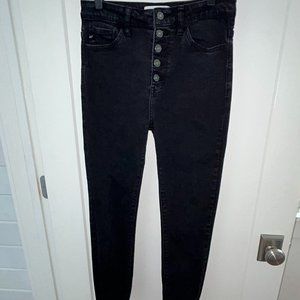KanCan high rise button fly skinny jeans sz 9/29 NWOT